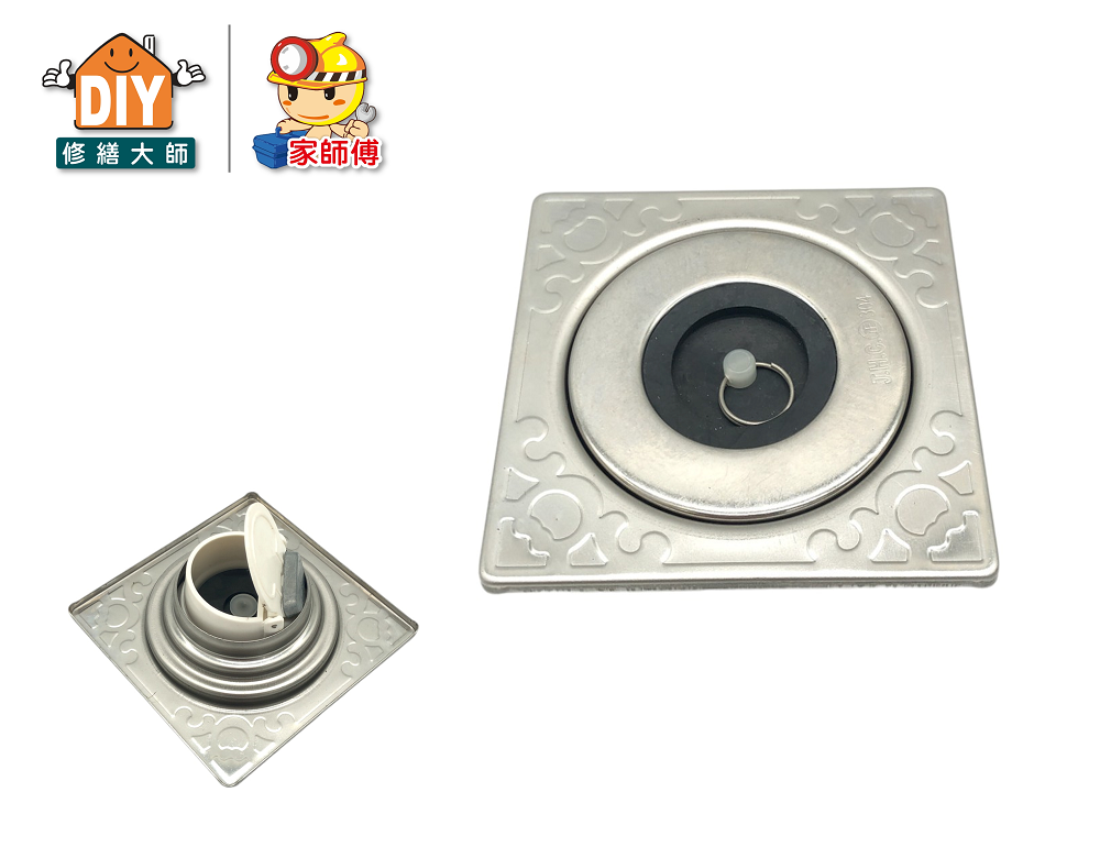 ST專利排水管防蟑地板