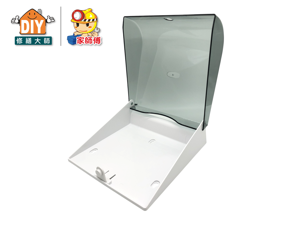 透明平板式紙巾架
